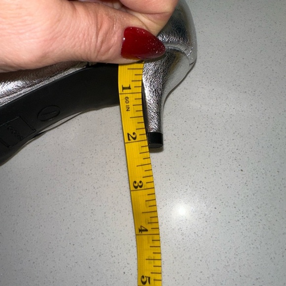 SCOOP Silver Ankle Boots - Picture 6 of 9